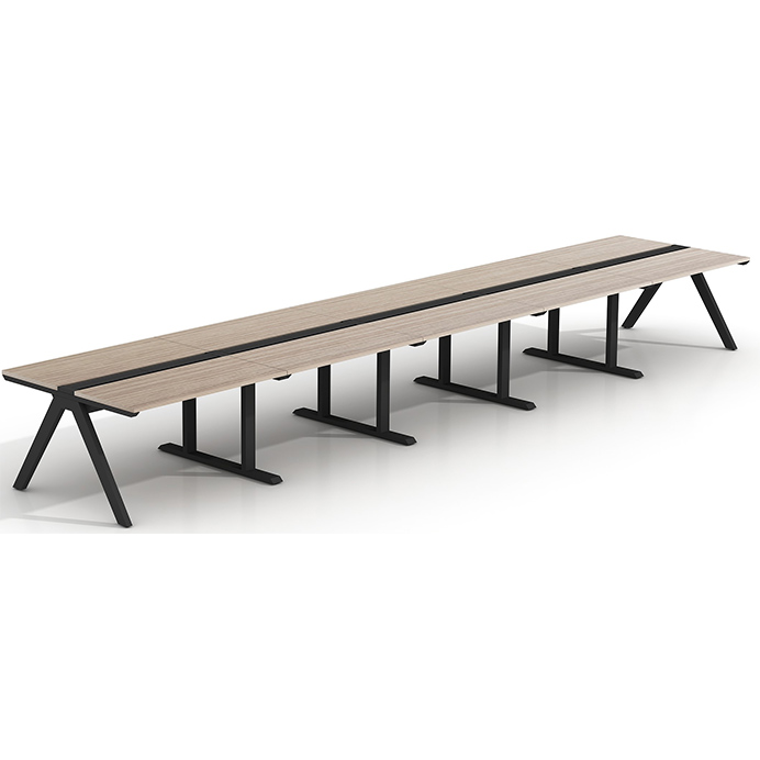 LASH フリーアドレスデスク 5連  （600cm×120cm）