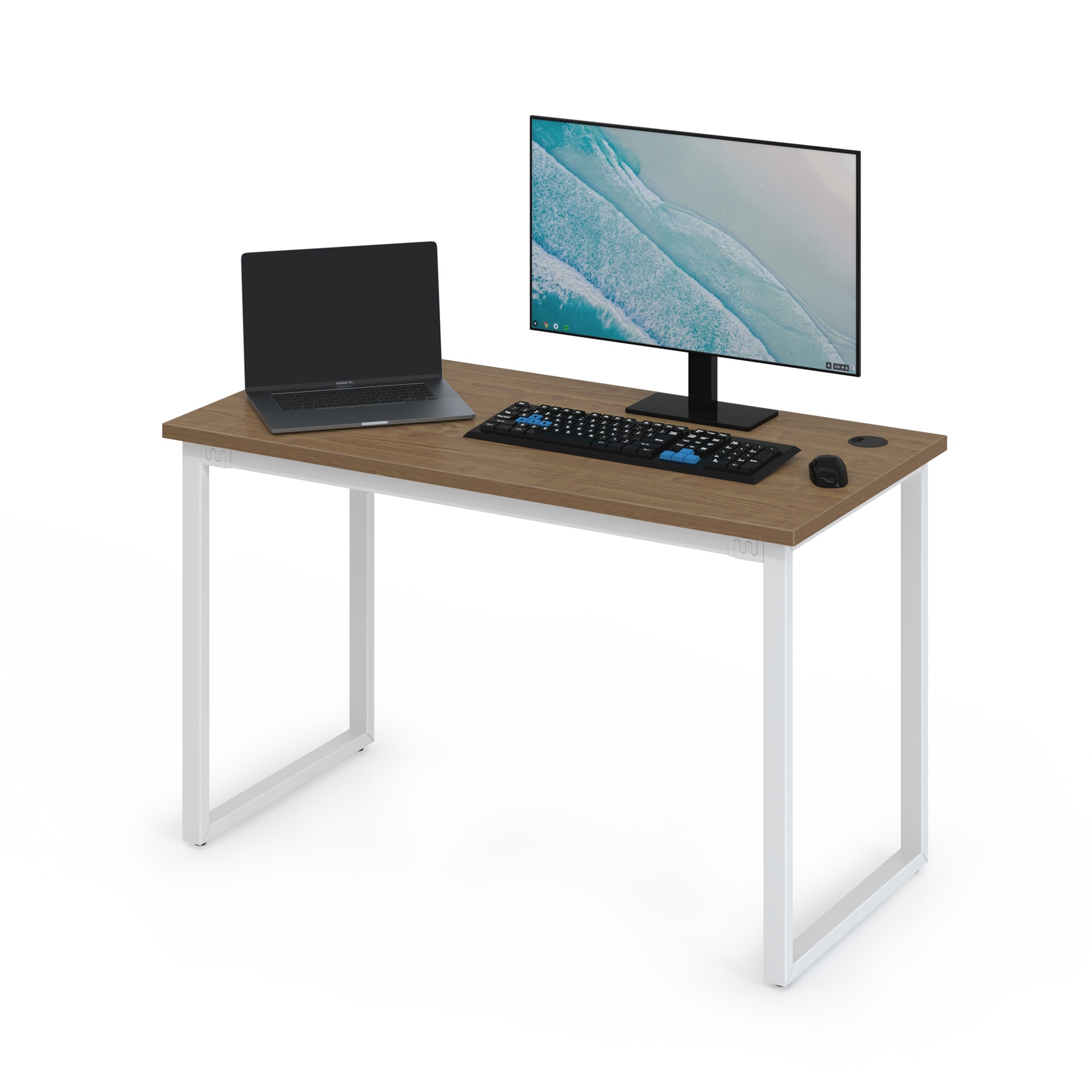 スチール製パソコンデスク (120cm)