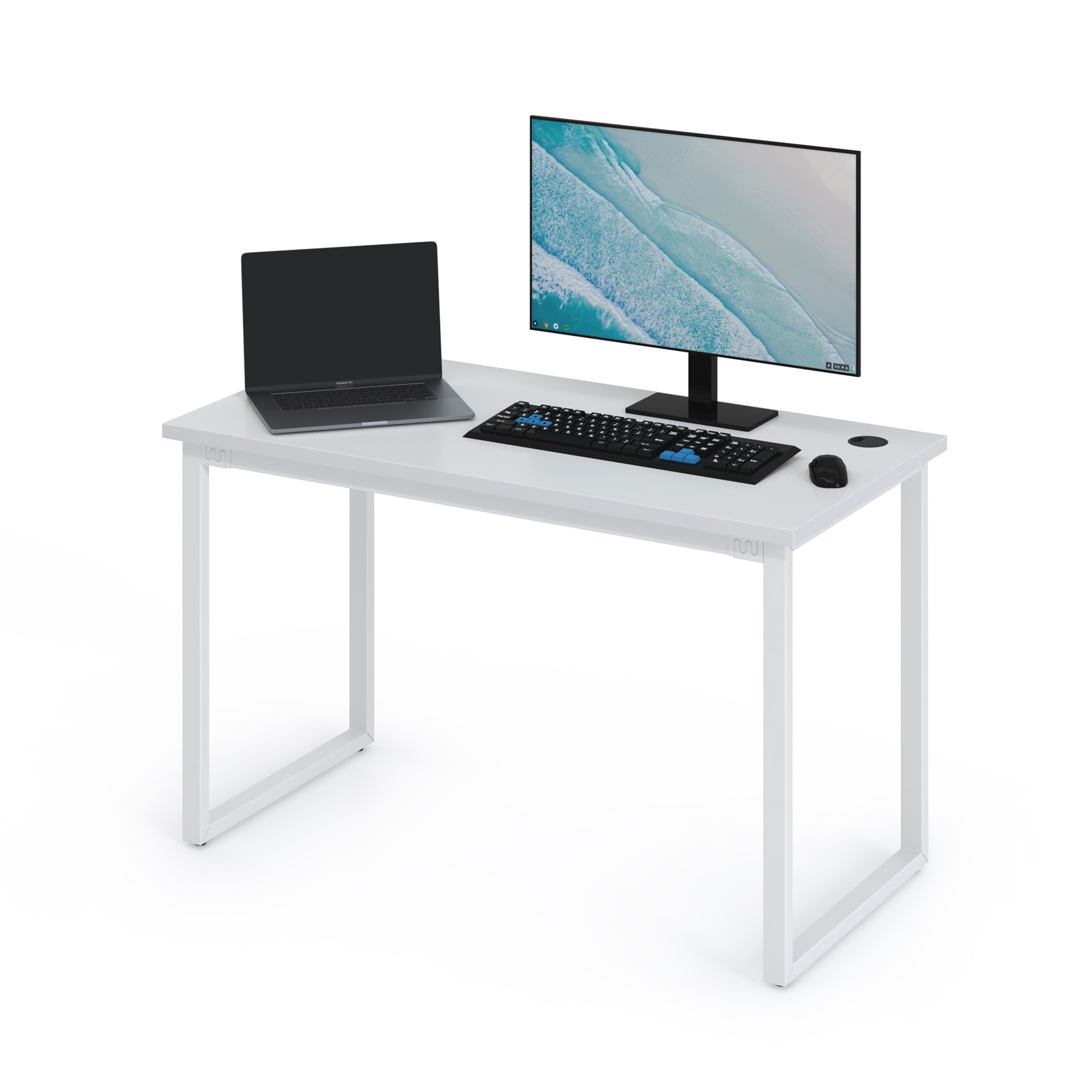スチール製パソコンデスク (120cm)