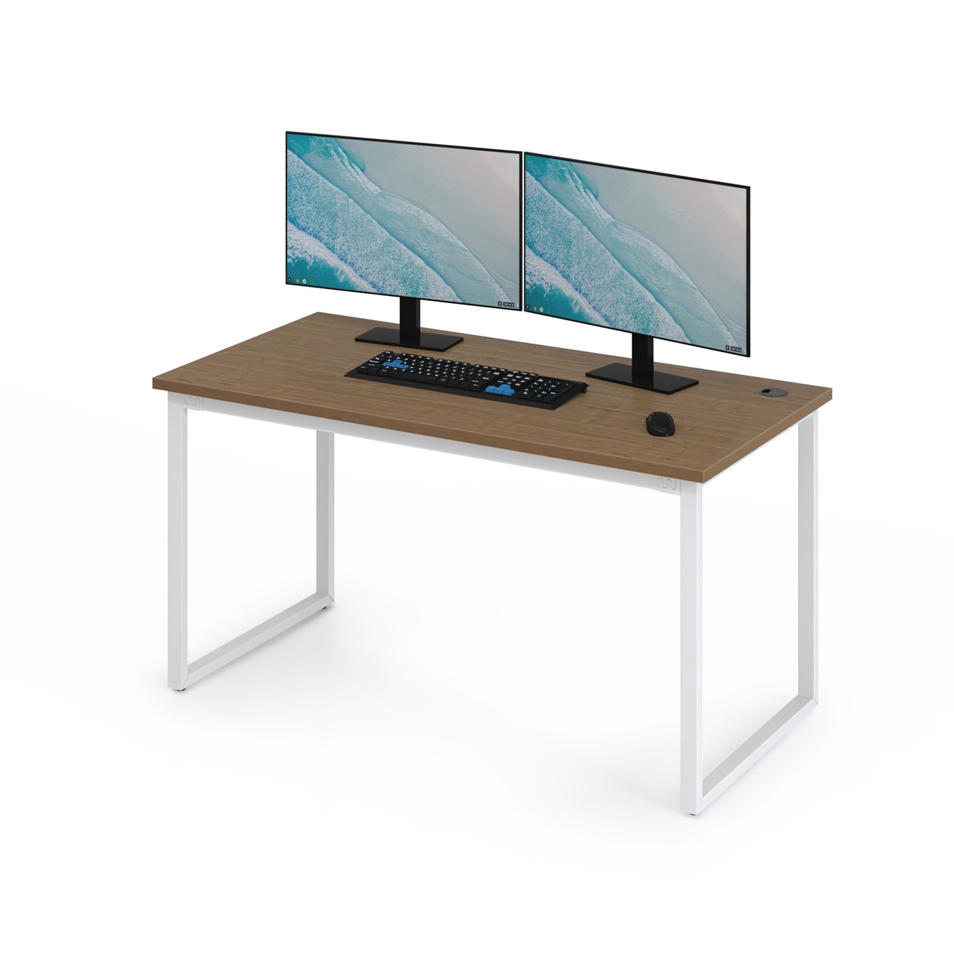スチール製パソコンデスク (140cm)