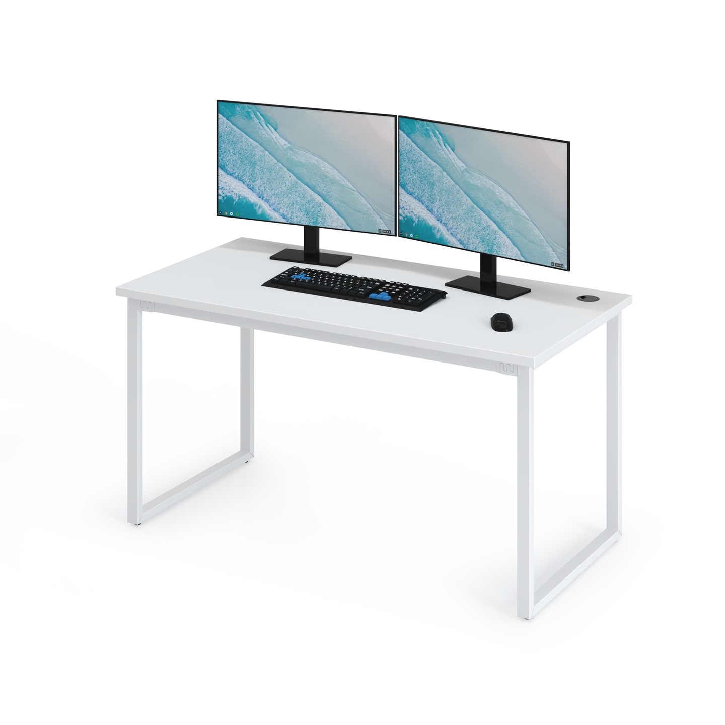 スチール製パソコンデスク (140cm)