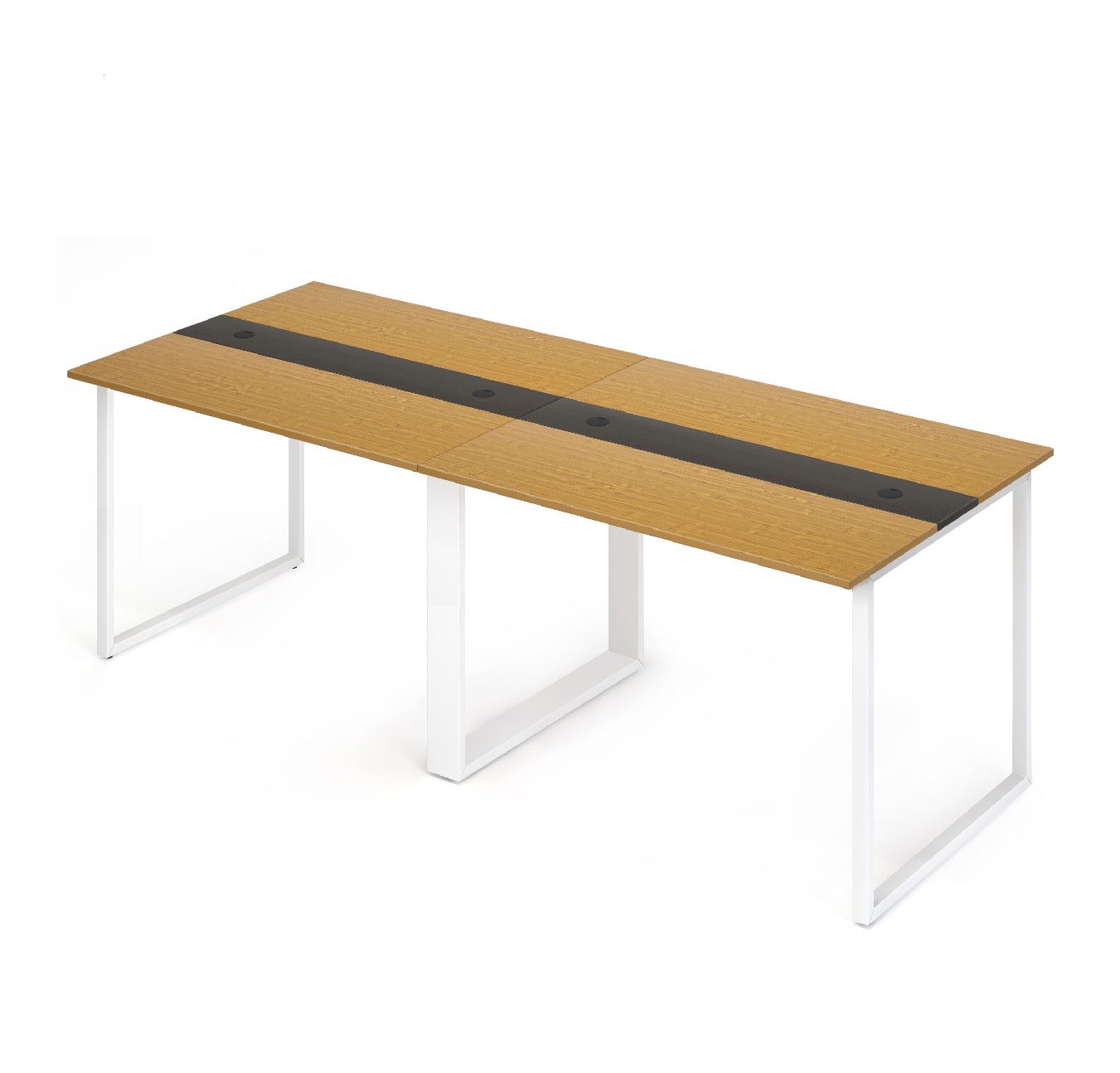 EZ+ フリーアドレスデスク 2連4人用 (240cm)