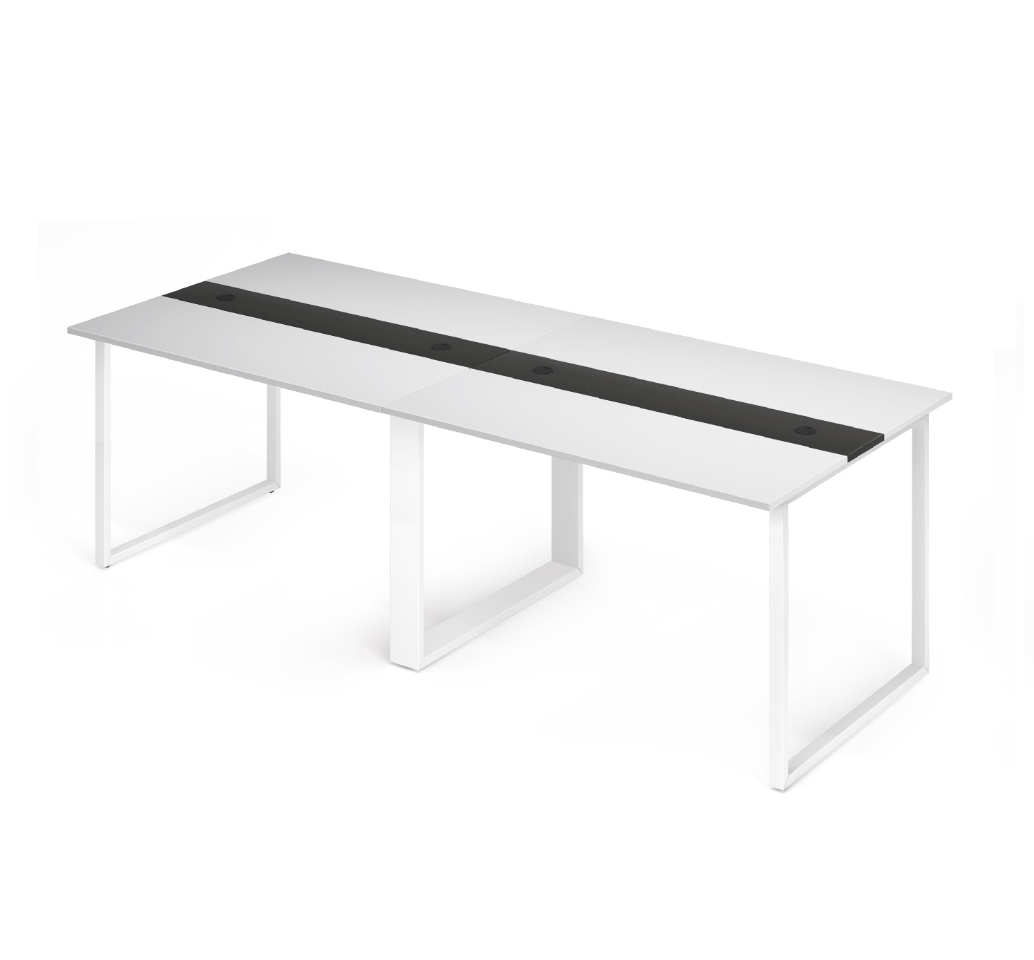 EZ+ フリーアドレスデスク 2連4人用 (240cm)