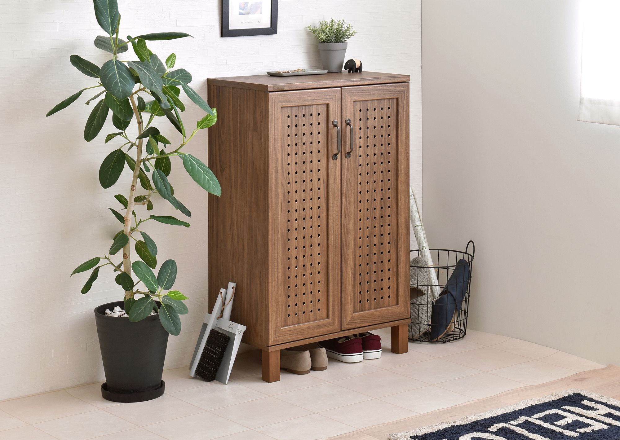 GENKA（ジェンカ）シューズ＆ストッカー（60cm幅）