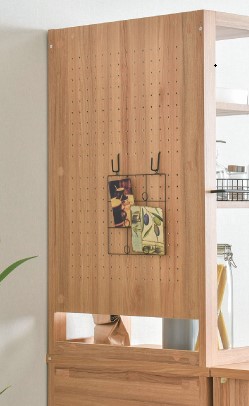 LAFIKA（ラフィカ）キッチンラック（ハイタイプ/高さ180cm）グレーナチュラル