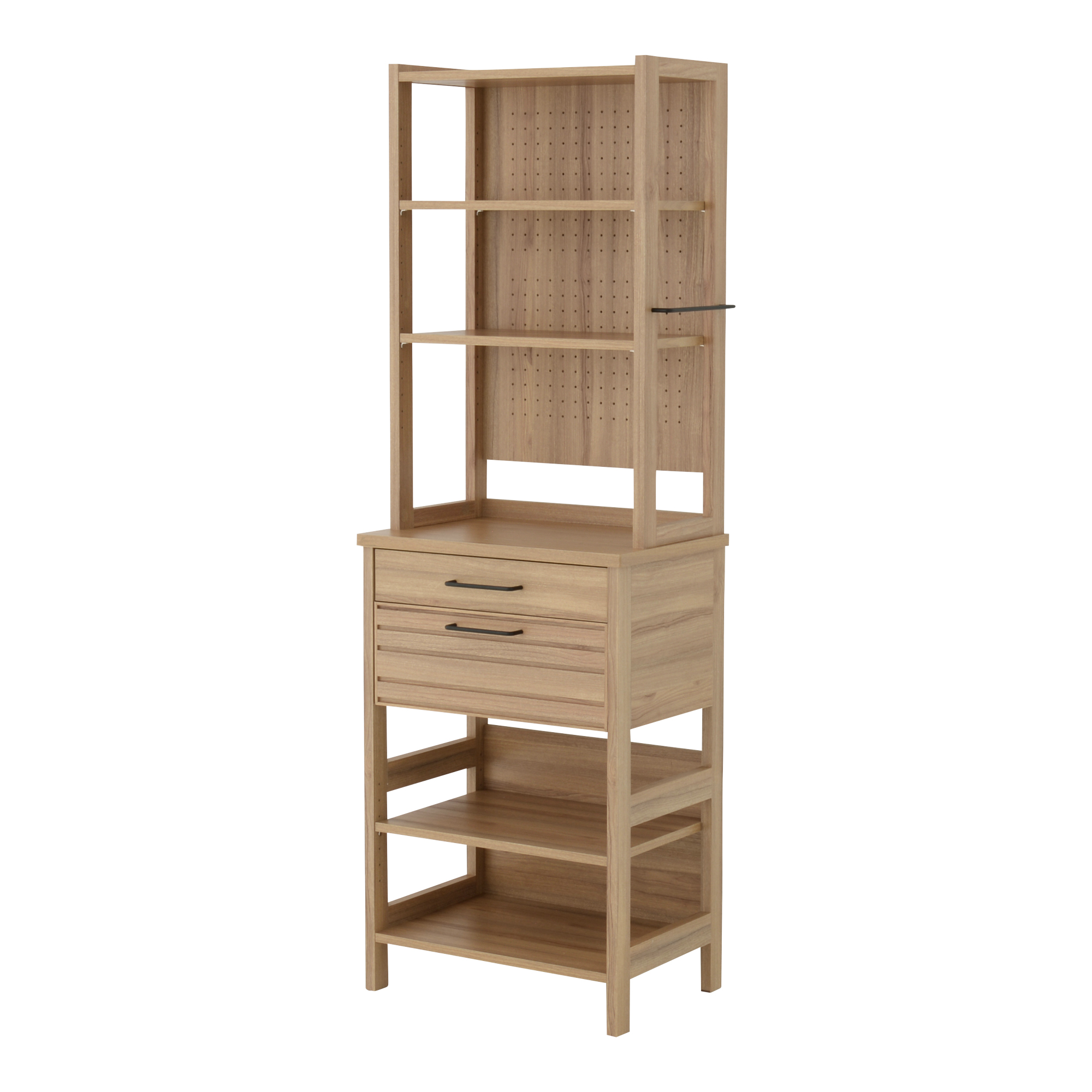 LAFIKA（ラフィカ）キッチンラック（ハイタイプ/高さ180cm）グレーナチュラル