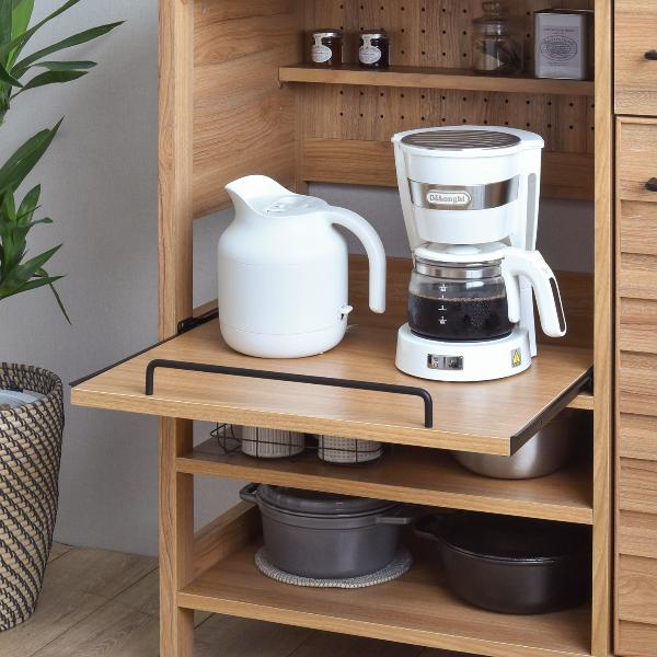 LAFIKA（ラフィカ）レンジボード（ロータイプ/高さ90cm）グレーナチュラル