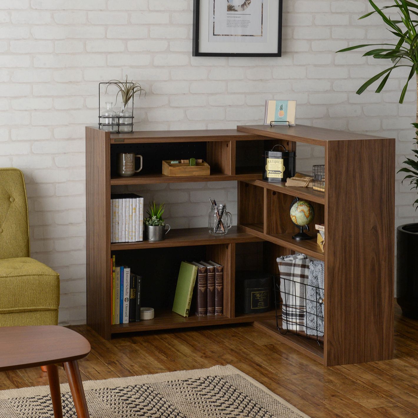 Like（ライク） 伸縮ラック（ロータイプ／高さ88cm）