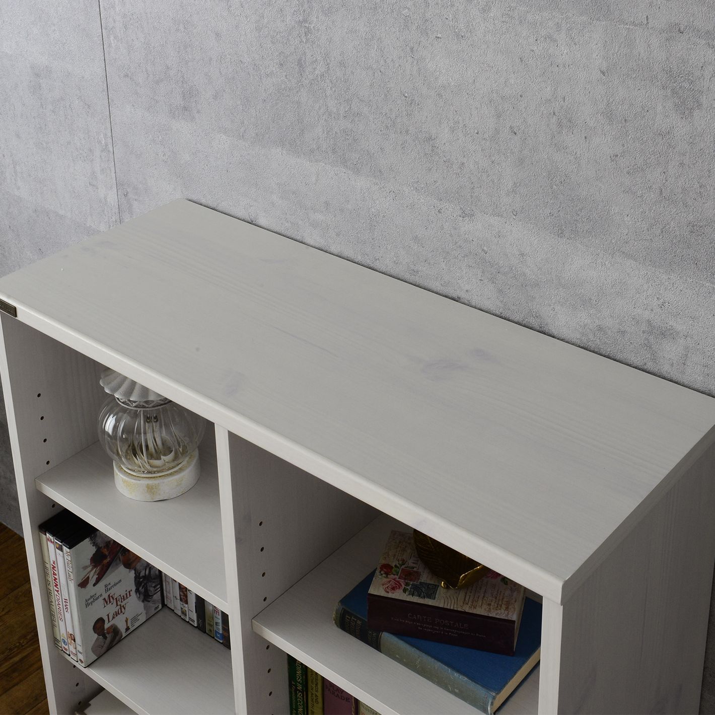 NEFLAS（ネフラス）オープンシェルフ（幅75cm）　ホワイト